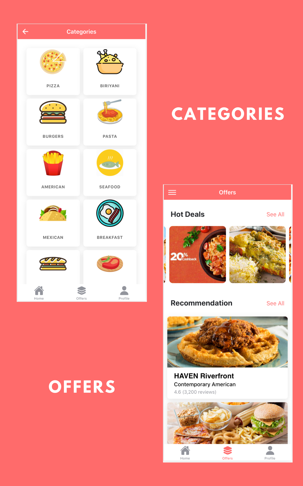 Multi Restaurant and Food Delivery App Template UI (Ionic 5, Angular 10)